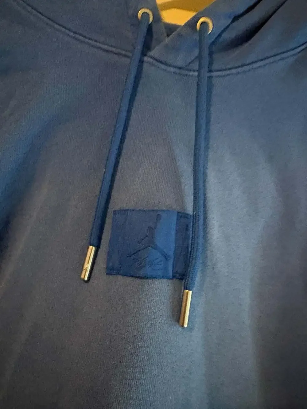 Nike Air Jordan Flight Essentials Hoodie Washed Blue Men's Size M